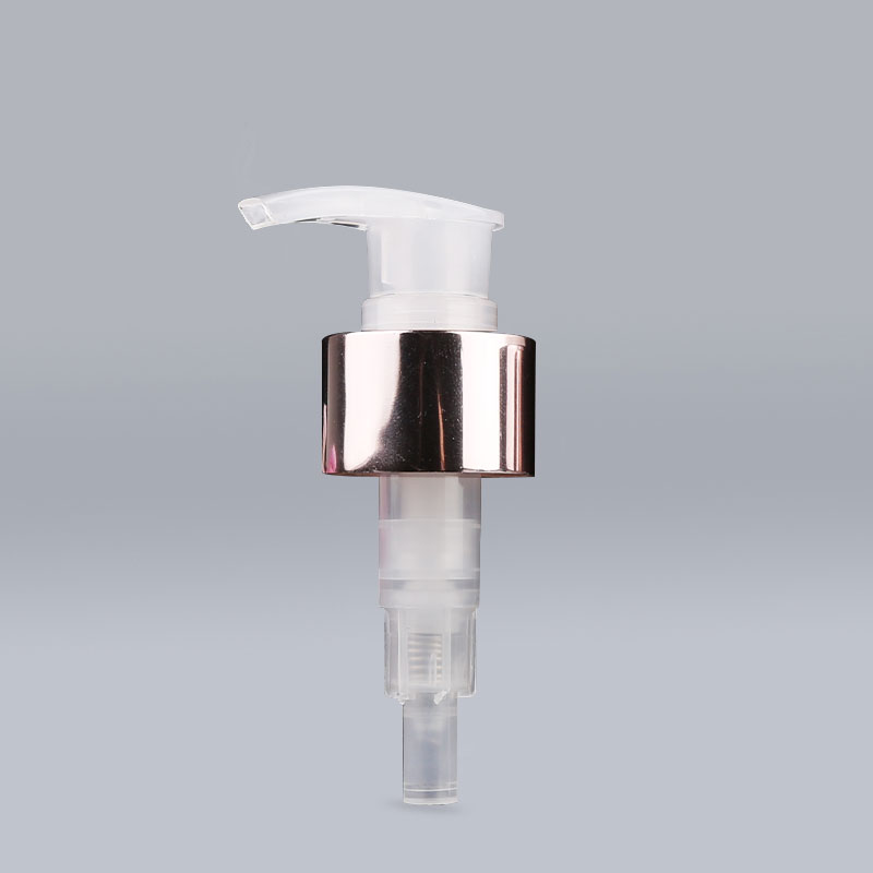 Electrochemical aluminium lotion pump for shampoo bottles