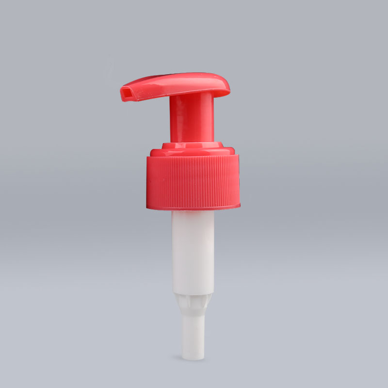 Red PP lotion pump shampoo bottle dispenser